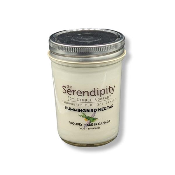 Soy Wax Candle Hummingbird Nectar