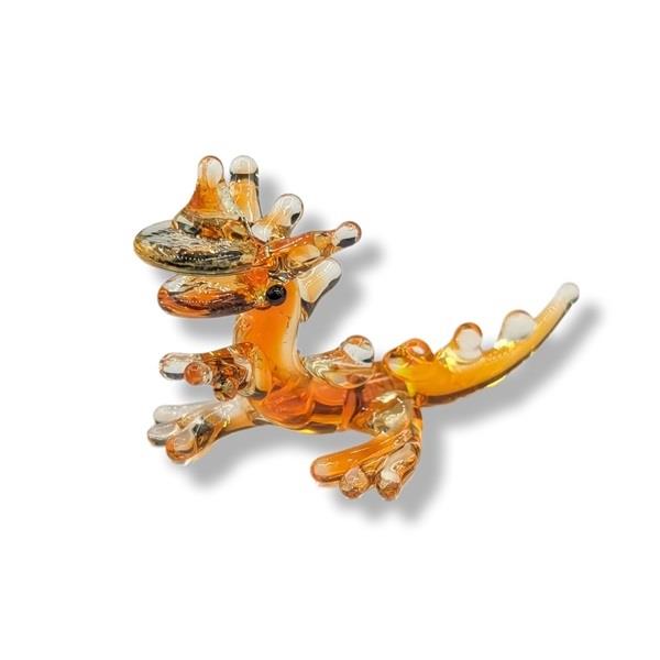 Mini Glass Animal Dragon