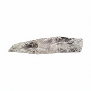 Amethyst shard on a white background