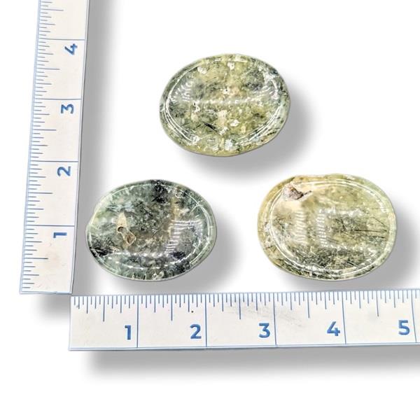 Prehnite Worry Stone