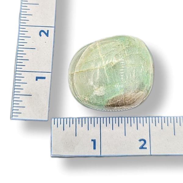 Green Moonstone Tumbled 66g Approximate