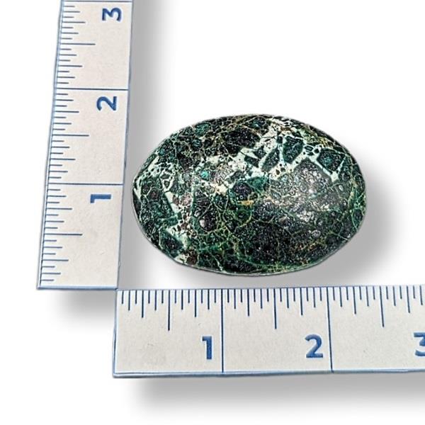 Green Chrysocolla Palmstone 76g Approximate