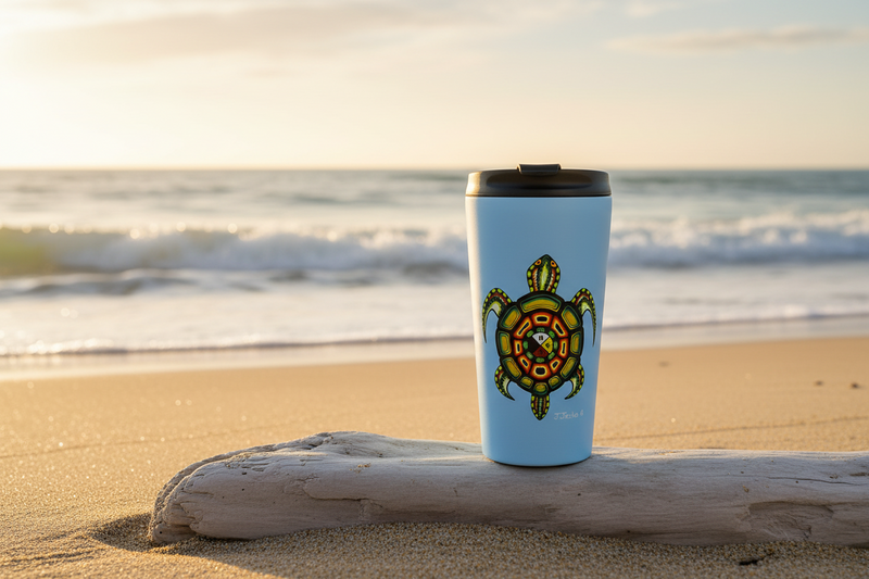 Travel Mug Medicine Turtle