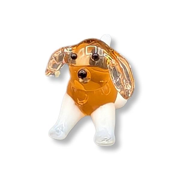 Mini Glass Animal Dog