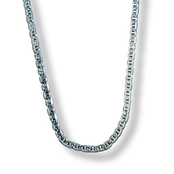 30" Sterling Silver Chain Flat Marina