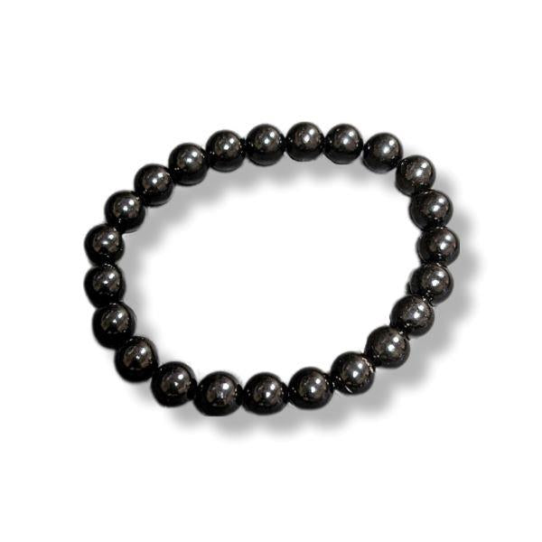 8mm Bracelet Jet