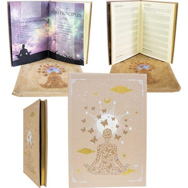 Journal Vegan Leather Reiki with Bag