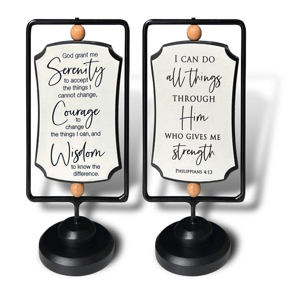 Swivel Plaque Serenity Prayer