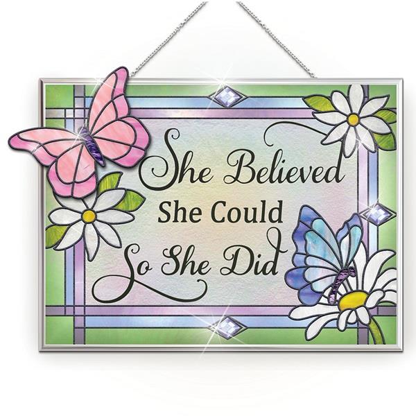 Suncatcher She Believed Could So She Did