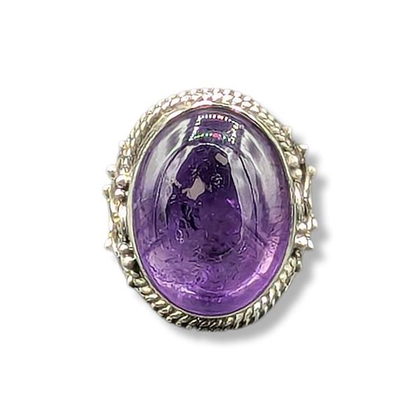 Ring Amethyst Sterling Silver