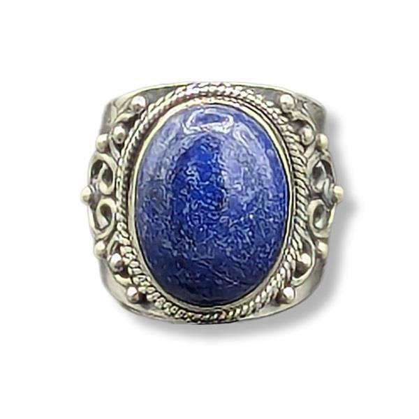 Ring Lapis Lazuli Sterliing Silver