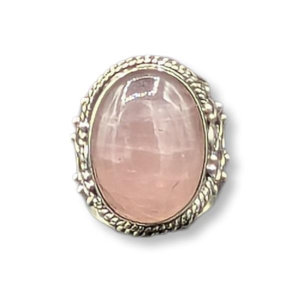 Ring Rose Quartz Sterling Silver