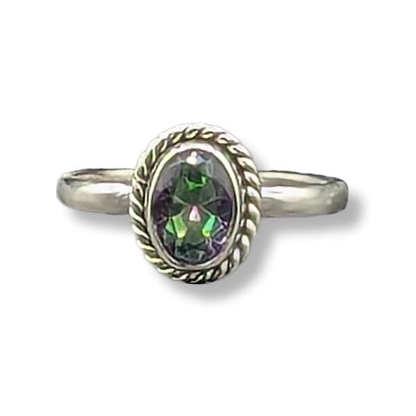 Ring Mystic Topaz Sterling Silver