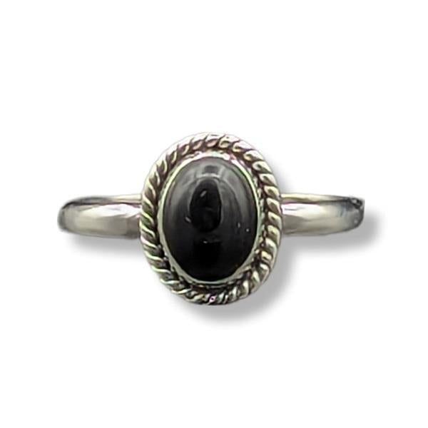 Ring Black Onyx  Sterling Silver