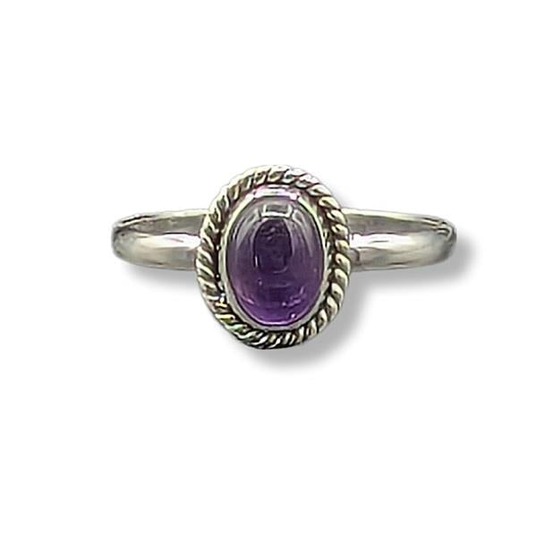 Ring Amethyst Sterling Silver