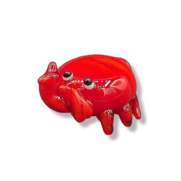 Mini Glass Animal Crab