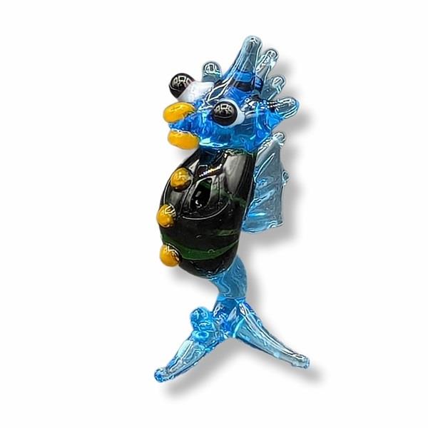 Mini Glass Animal Seahorse