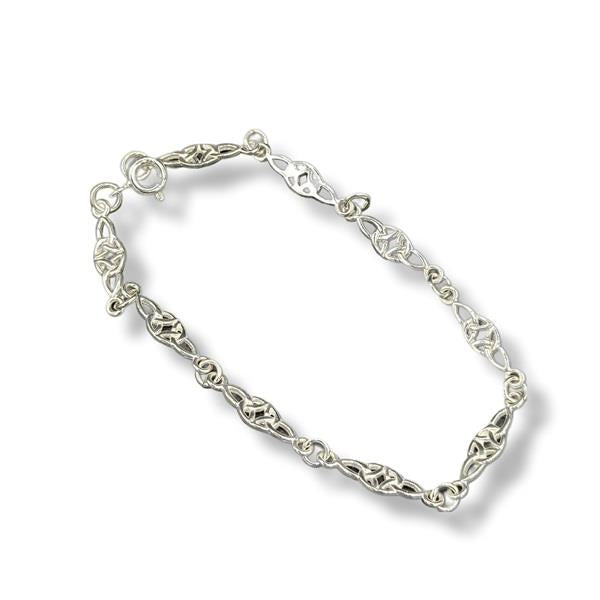 Bracelet Double Trinity Sterling Silver