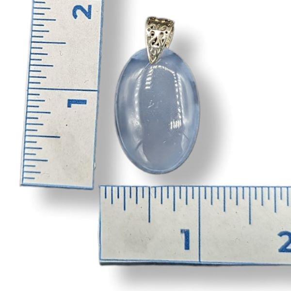 Pendant Blue Chalcedony