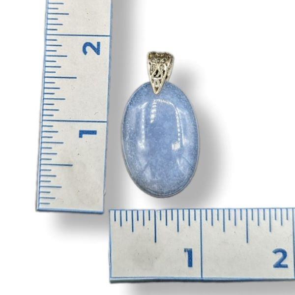 Pendant Blue Chalcedony