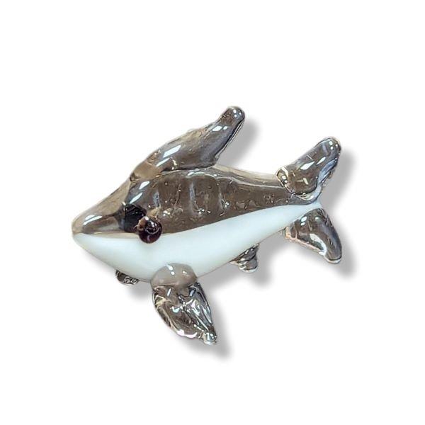 Mini Glass Animal Great White Shark