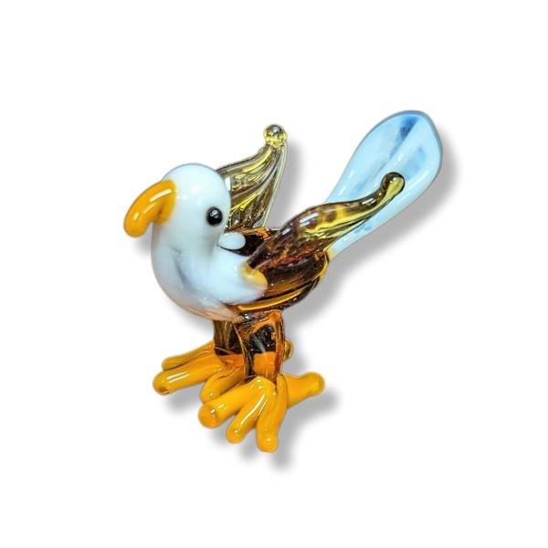 Mini Glass Animal Bald Eagle