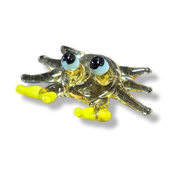 Mini Glass Animal Sand Crab