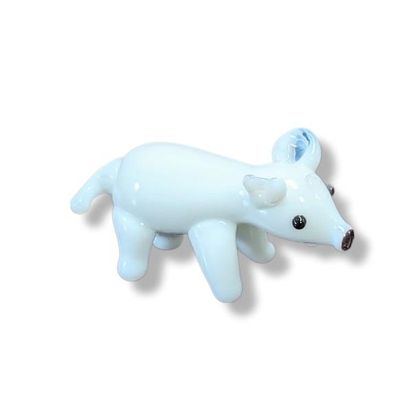 Mini Glass Animal Polar Bear