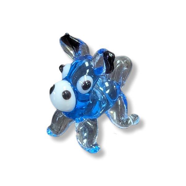 Mini Glass Animal Donkey