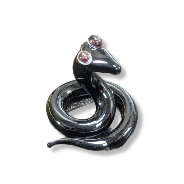 Mini Glass Animal Black Mamba