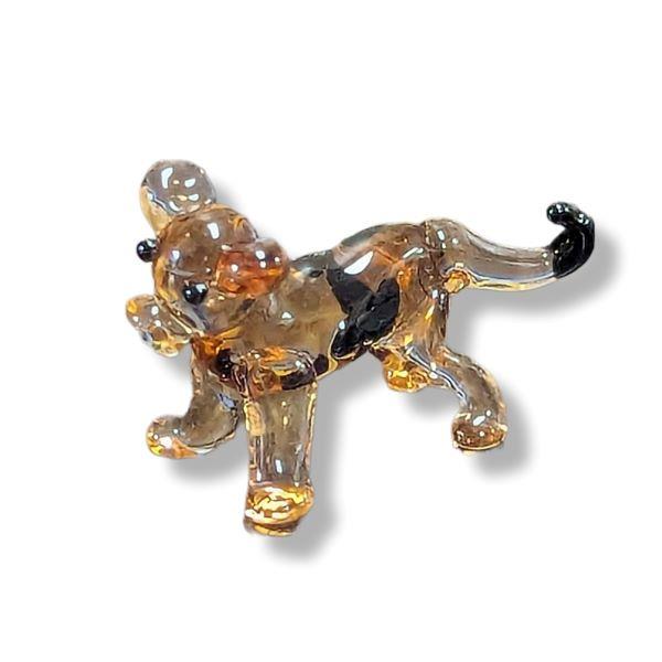 Mini Glass Animal Jaguar