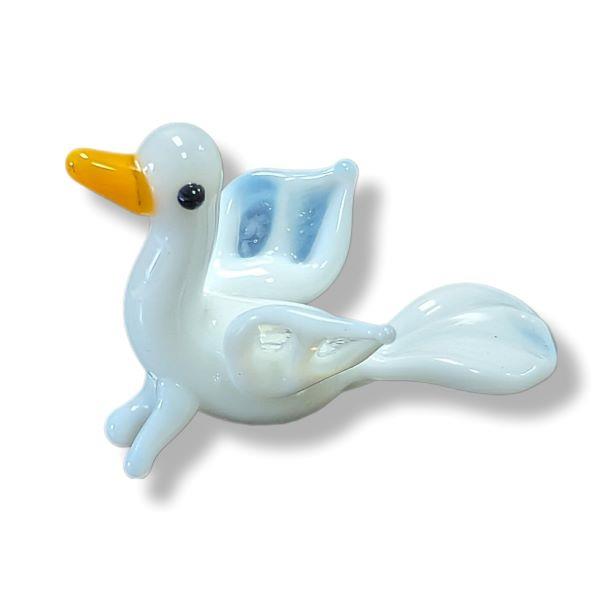 Mini Glass Animal Dove