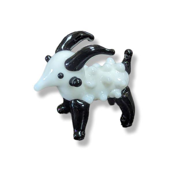 Mini Glass Animal Goat