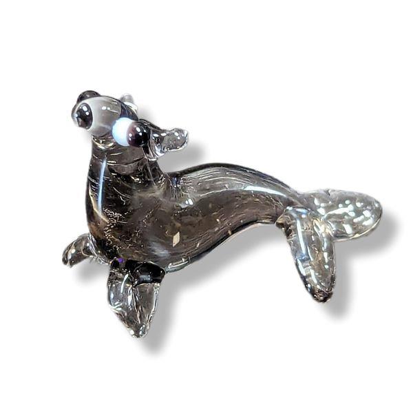 Mini Glass Animal Seal