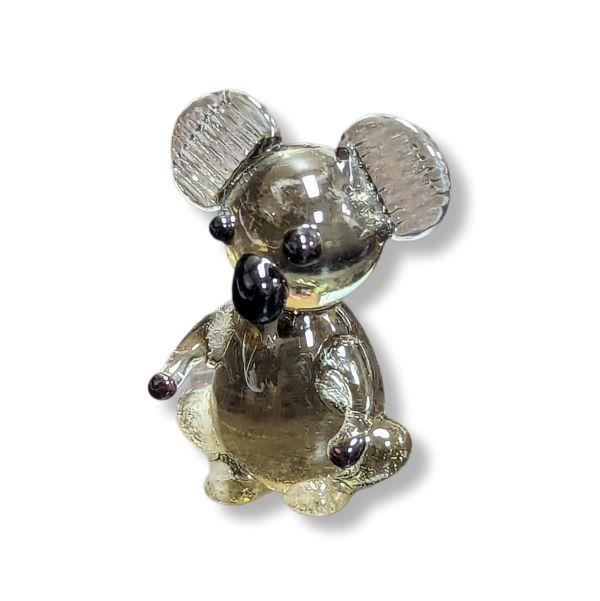 Mini Glass Animal Koala