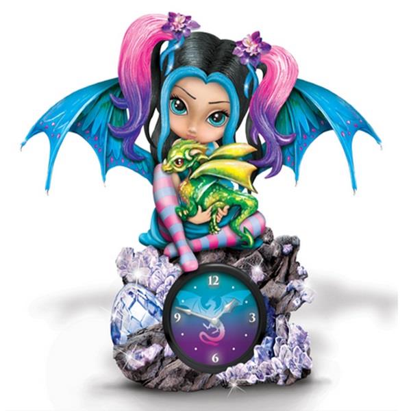 Fairy 23 Forever Entwined Clock