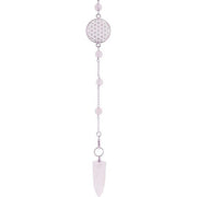Pendulum  with geometric design on a white background