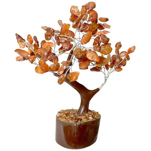 Carnelian Gemstone Tree 9"