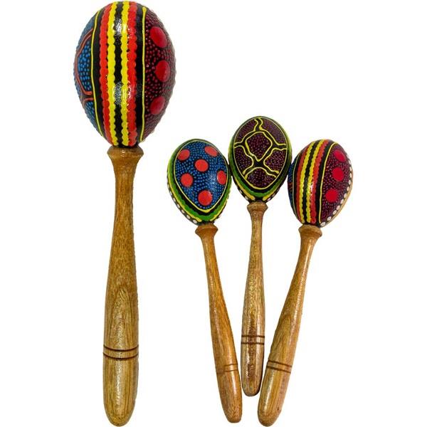 Hand-Painted Maracas