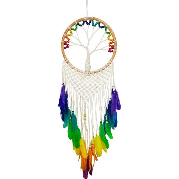 Wall Hanging Tree of Life Macrame Chakra