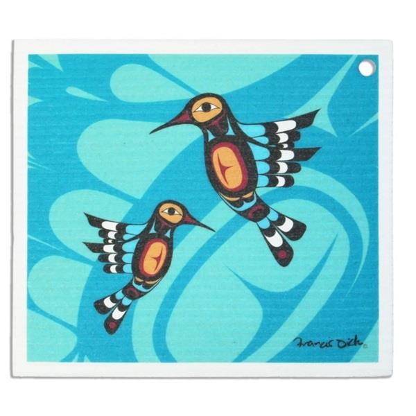 Eco Dish Cloth Hummingbird