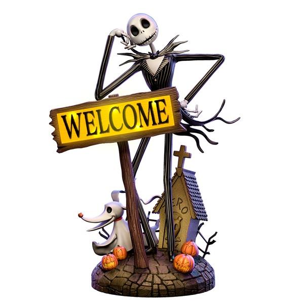 The Nightmare Before Christmas Jack Solar Greeter