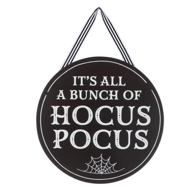 Wall Haning Witching Saying It's All A Bunch Of Hocus Pocus