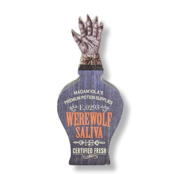 Wooden Potion Bottle Werewolf Saliva