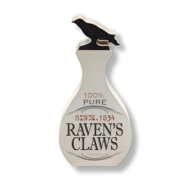 Wooden Potion Bottle Raven's Claws