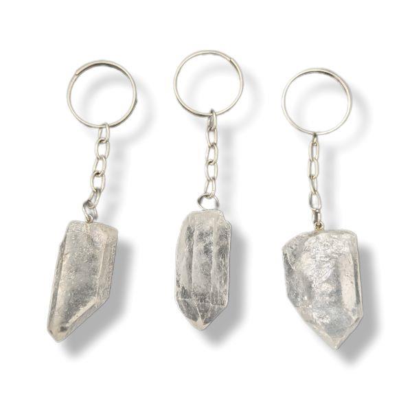 Keychain Quartz Crystal Point