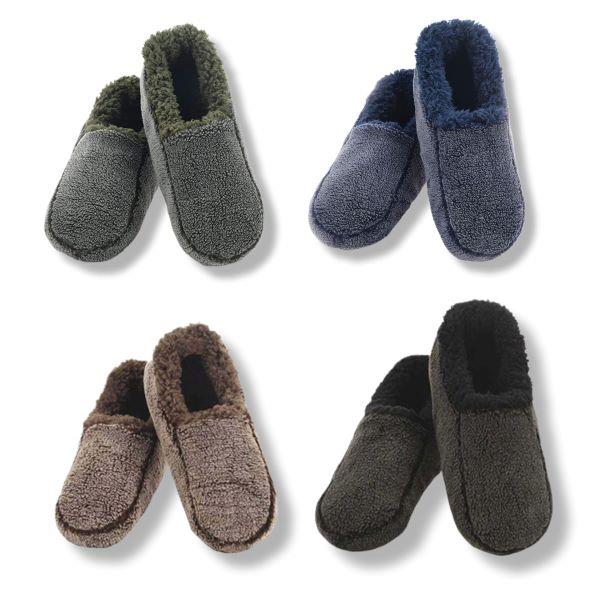 Snoozies Two Tone Assorted Mens Small