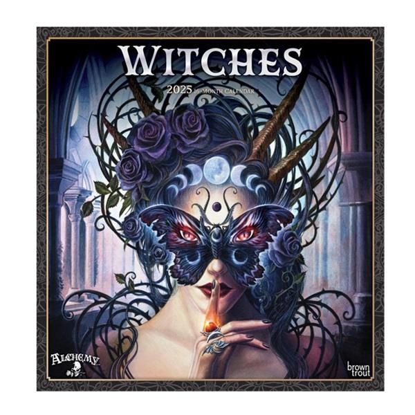 2025 Wall Calendar Witches Alchemy