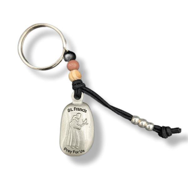 Keychain Soothing Saint Francis