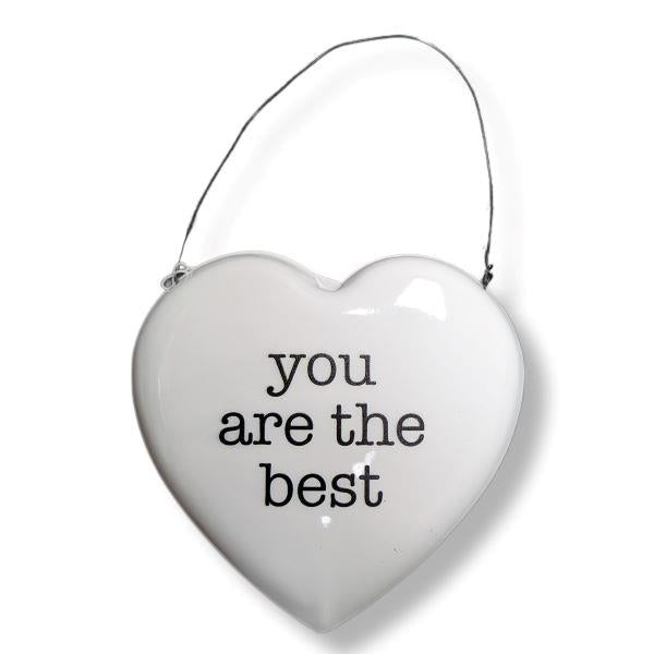 Wall Hanging Metal Heart You Are The Best